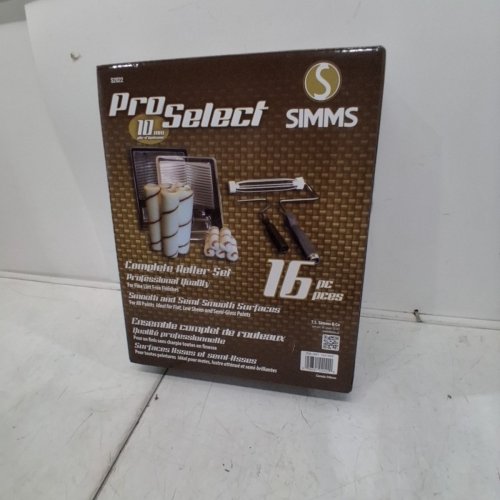 16PC SIMMS PRO SELECT PAINT ROLLER KIT - 9.4" ROLLER / 3.9" MINI ROLLER - (MODEL: 1651939) image 5