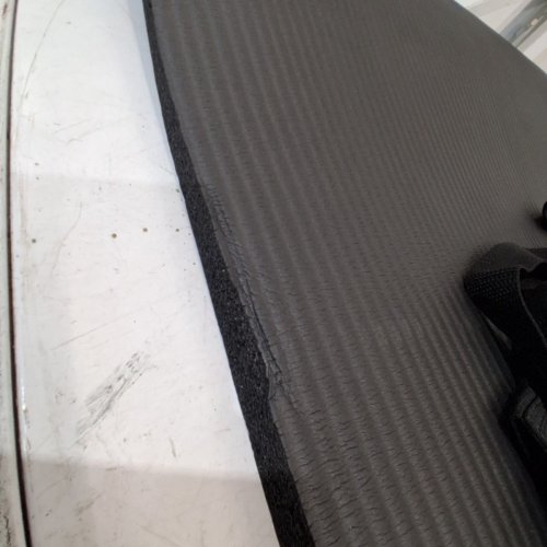 3PC EVERLAST NBR EXERCISE MAT WITH CARRY AND STRETCHING STRAP - 15 MM THICK - CHARCOAL (MODEL: ET3760CH) image 5