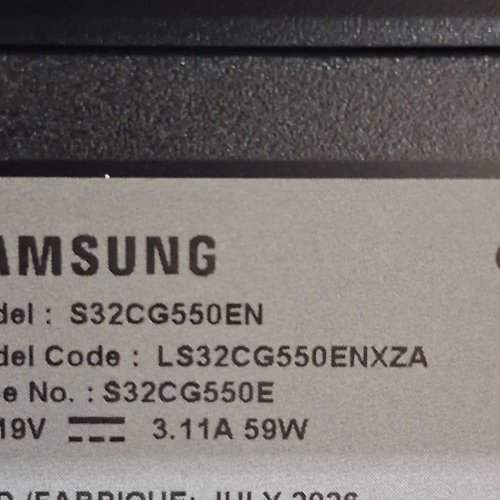 SAMSUNG ODYSSEY G5 CURVED GAMING MONITOR - 32" QHD MONITOR - 165HZ - 1MS (MODEL: LS32CG550EN) image 12