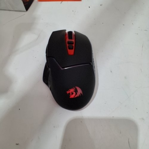 REDRAGON MIRAGE2 OPTICAL WIRELESS GAMING MOUSE - 2400 MAX DPI, 5 ADJUSTABLE DPI LEVELS, 8 BUTTONS - BLACK (MODEL: M690-1) image 2
