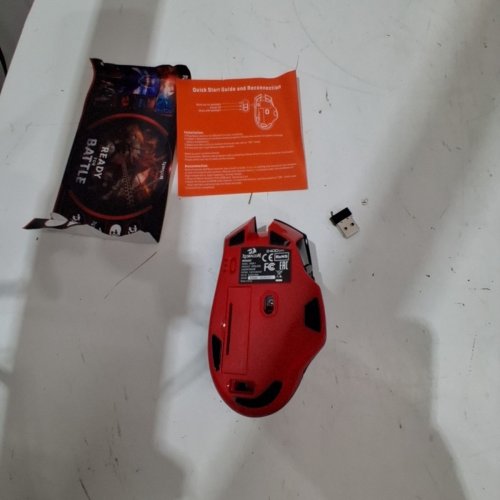 REDRAGON MIRAGE2 OPTICAL WIRELESS GAMING MOUSE - 2400 MAX DPI, 5 ADJUSTABLE DPI LEVELS, 8 BUTTONS - BLACK (MODEL: M690-1) image 4