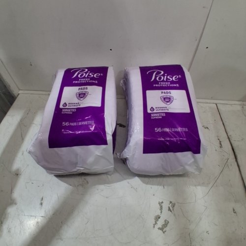 112PK POISE INCONTINENCE PADS - ULTIMATE ABSORBENCY - REGULAR - PINK (MODEL: 10036000474418) image 2