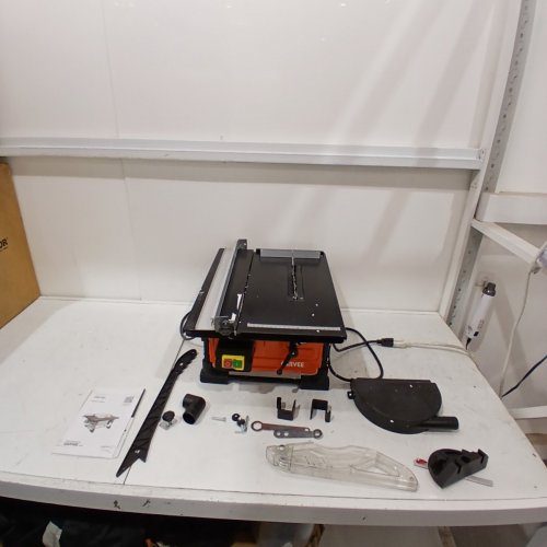GARVEE WOODWORKING ELECTRIC TABLE SAW - 8" - ORANGE / BLACK (MODEL: WTS200B) image 3