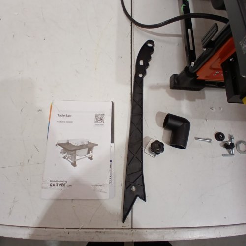 GARVEE WOODWORKING ELECTRIC TABLE SAW - 8" - ORANGE / BLACK (MODEL: WTS200B) image 5