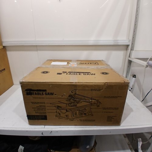 GARVEE WOODWORKING ELECTRIC TABLE SAW - 8" - ORANGE / BLACK (MODEL: WTS200B) image 9