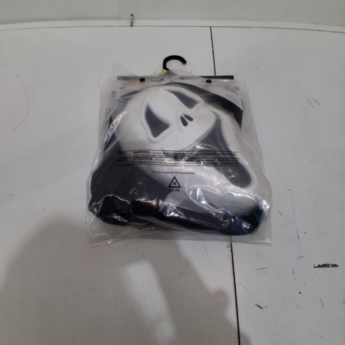 5PC RUBIES SMILEY GHOST COSTUME - LARGE (10-12) - BLACK AND WHITE image 3