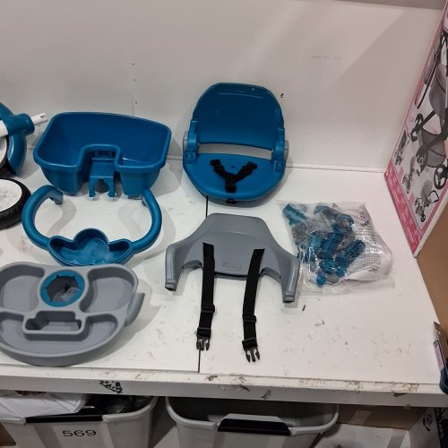 LITTLE TIKES PERFECT FIT 4-IN-1 TRIKE - TEAL - (MODEL: 638695C) image 2