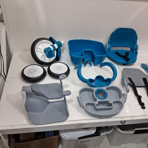 LITTLE TIKES PERFECT FIT 4-IN-1 TRIKE - TEAL - (MODEL: 638695C) image 3