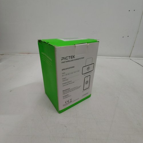 PICTEK FAST WIRELESS CHARGER STAND - 7.5W / 10W / 15W - BLACK (MODEL:PA082B) image 3