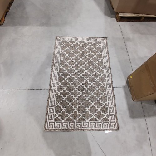 PAUWER INDOOR ENTRYWAY NON-SLIP ABSORBENT DIRT RESISTANT ENTRANCE MAT - 3FT X 5FT - BROWN image 2