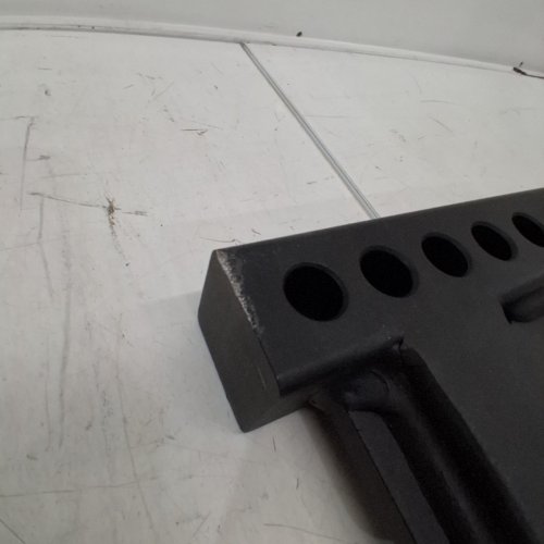 CURT ADJUSTABLE HITCH BAR - 16", MAX 2" DROP, 6" RISE - BLACK image 4
