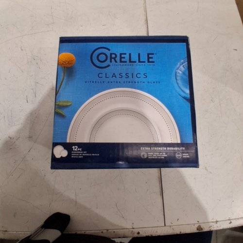 12PC CORELLE DINNERWARE SET - MYSTIC GRAY image 2