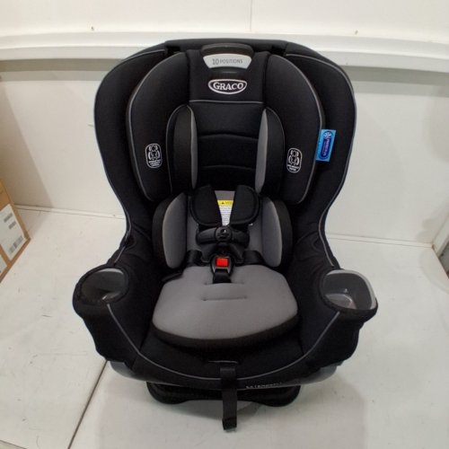 GRACO EXTEND2FIT 2-IN-1 CONVERTIBLE CAR SEAT - TITUS GREY/BLACK (MODEL: 2149057) image 7