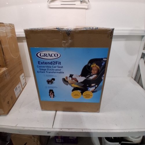 GRACO EXTEND2FIT 2-IN-1 CONVERTIBLE CAR SEAT - TITUS GREY/BLACK (MODEL: 2149057) image 8