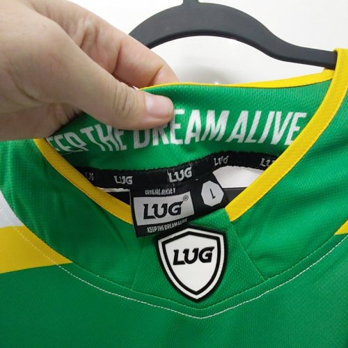 MENS LUG NORTHERN STARS HOCKEY JERSEY AND SOCKS - #2 - LARGE - GREEN image 4