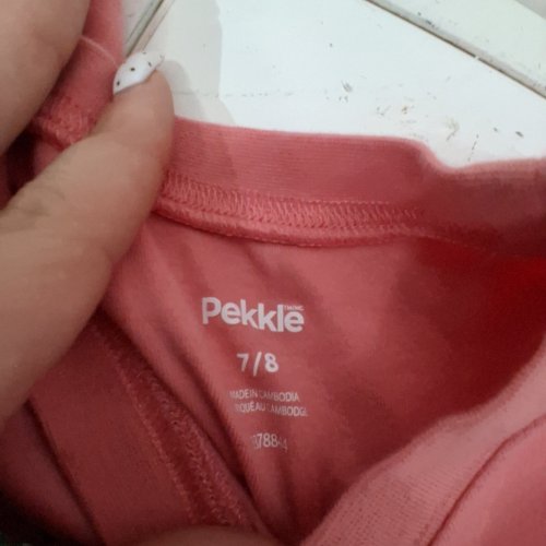 4PC GIRLS PEKKLE LONG SLEEVE PAJAMA SETS - 7/8 - PINK RAMEN image 2