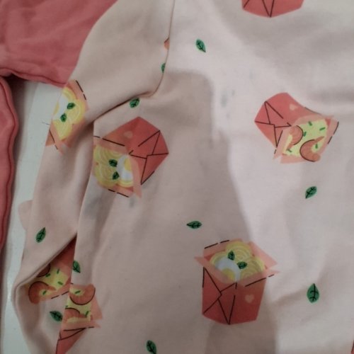 4PC GIRLS PEKKLE LONG SLEEVE PAJAMA SETS - 7/8 - PINK RAMEN image 4
