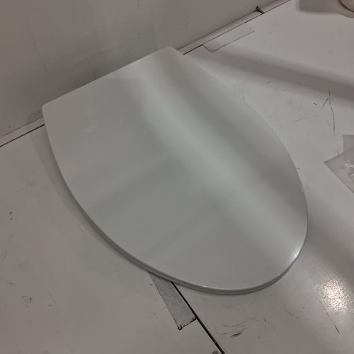 KOHLER CARBYNE QUIET-CLOSE ELONGATED TOILET SEAT SOFT CLOSE WITH GRIP TIGHT BUMPERS, THERMOSET PLASTIC - 19 3/8" WHITE (MODEL: 30780-0) image 4