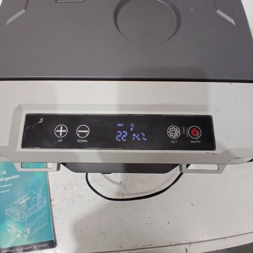 EUHOMY CAR REFRIGERATOR COMPRESSOR ELECTRIC COOLER WITH APP CONTROL - 10L - GREY (MODEL: CF020-10) image 2