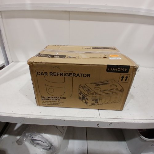 EUHOMY CAR REFRIGERATOR COMPRESSOR ELECTRIC COOLER WITH APP CONTROL - 10L - GREY (MODEL: CF020-10) image 7