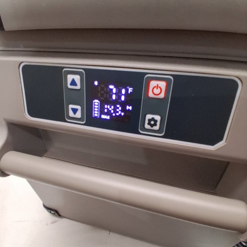 EUHOMY CAR ELECTRIC REFRIGERATOR COOLER WITH APP CONTROL - 32QT - 12V - GREY (MODEL: CF001-35GR-CAEH)) image 2