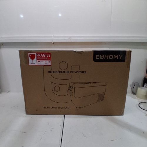EUHOMY CAR ELECTRIC REFRIGERATOR COOLER WITH APP CONTROL - 32QT - 12V - GREY (MODEL: CF001-35GR-CAEH)) image 6