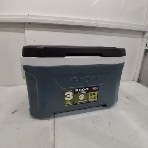 IGLOO SPORTSMAN PROFILE II COOLER - 50QT - GREY/WHITE (MODEL: 4903999) image 3
