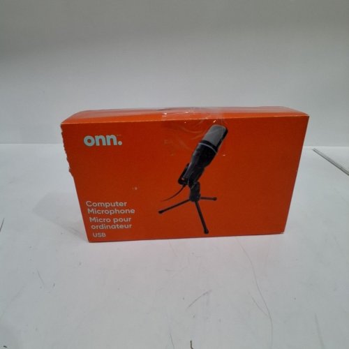 ONN. USB COMPUTER MICROPHONE - BLACK image 4