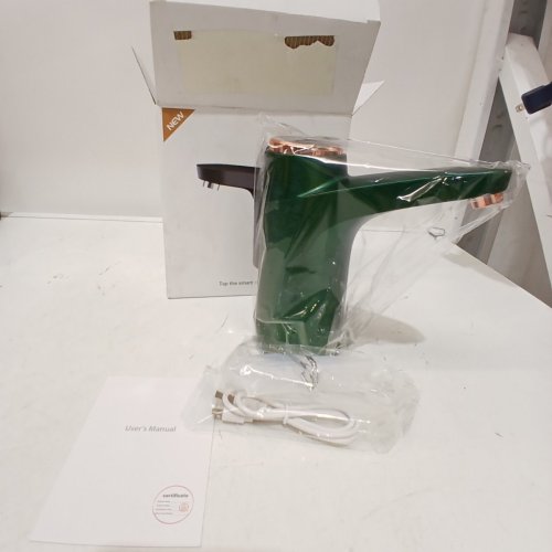 QUALITY LIFE PORTABLE WATER BOTTLE PUMP FOR UNIVERSAL FOR 3-5 GAL JUGS - GREEN & GOLD image 4