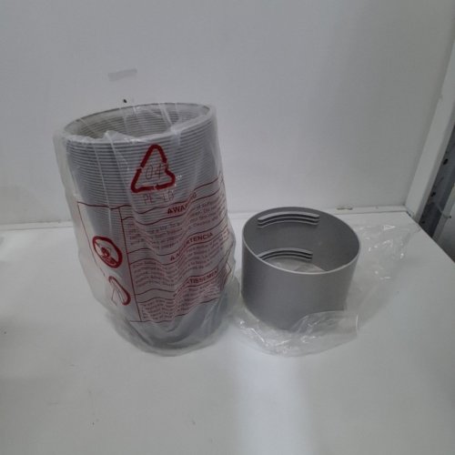 HOXHA PORTABLE AIR CONDITIONER EXHAUST HOSE WITH CONNECTOR - 59" LENGTH, 5.9" DIAMETER - GRAY (MODEL: AH05 20) image 3
