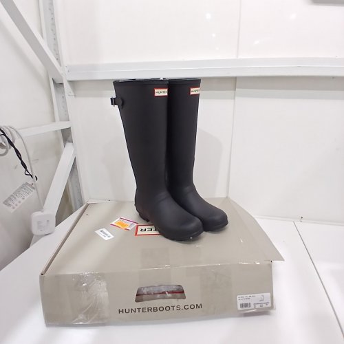 WOMEN'S HUNTER ORIGINAL TALL BOOT - SIZE 9 - BLACK image 2