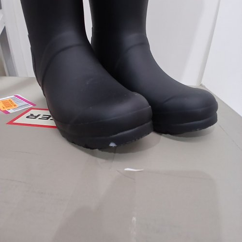 WOMEN'S HUNTER ORIGINAL TALL BOOT - SIZE 9 - BLACK image 3