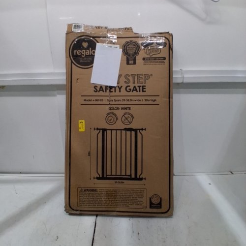 REGALO EASY STEP SAFETY GATE - 29"- 38.5" - WHITE (MODEL : 1160-DS) image 4
