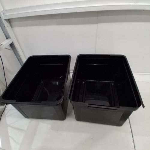 IRIS FILE / LEGAL LETTER ORGANIZER PLASTIC BOX - 33L - BLACK ( MODEL: FB-21E/FB-21EE ) image 2