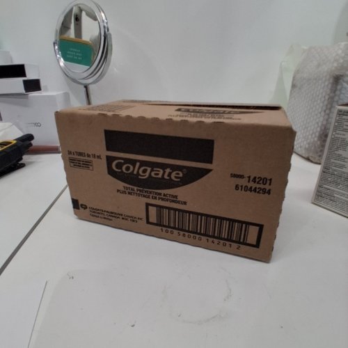 24PK COLGATE TOTAL WHOLE MOUTH HEALTH TOOTHPASTE - 18ML EACH image 2