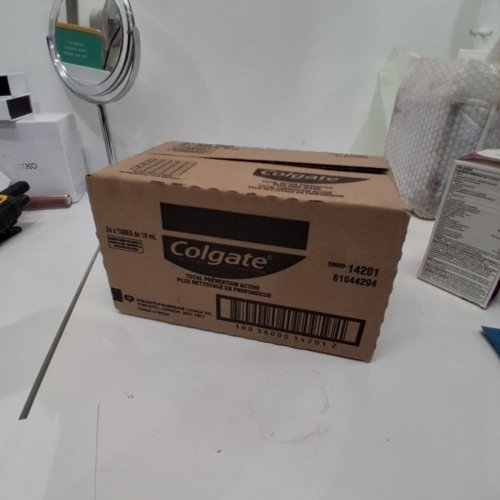 24PK COLGATE TOTAL WHOLE MOUTH HEALTH TOOTHPASTE - 18ML EACH image 3
