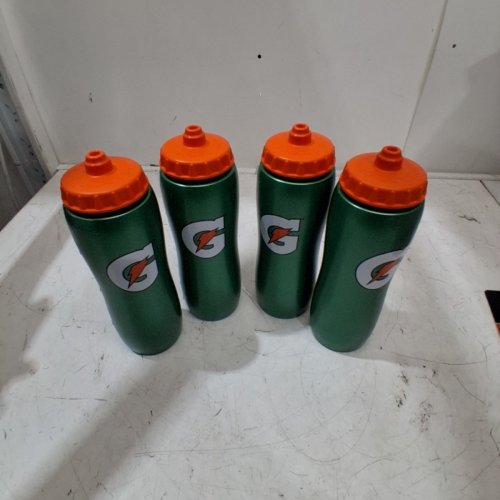 4PK GATORADE CONTOUR SQUEEZE BOTTLE - 32OZ - GREEN image 2