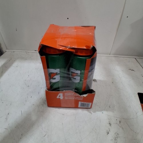 4PK GATORADE CONTOUR SQUEEZE BOTTLE - 32OZ - GREEN image 3