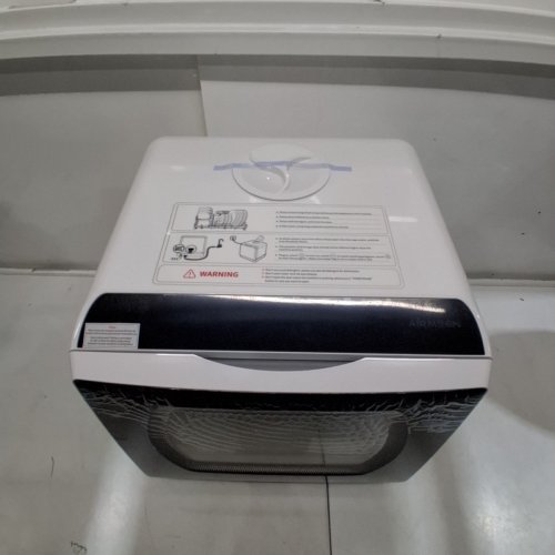 AIRMSEN PORTABLE MINI COUNTERTOP DISHWASHER WITH LED DISPLAY - 5L WATER USAGE - BLACK/WHITE (MODEL: TDQR03) image 6