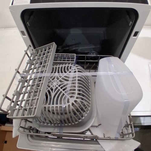 AIRMSEN PORTABLE MINI COUNTERTOP DISHWASHER WITH LED DISPLAY - 5L WATER USAGE - BLACK/WHITE (MODEL: TDQR03) image 10