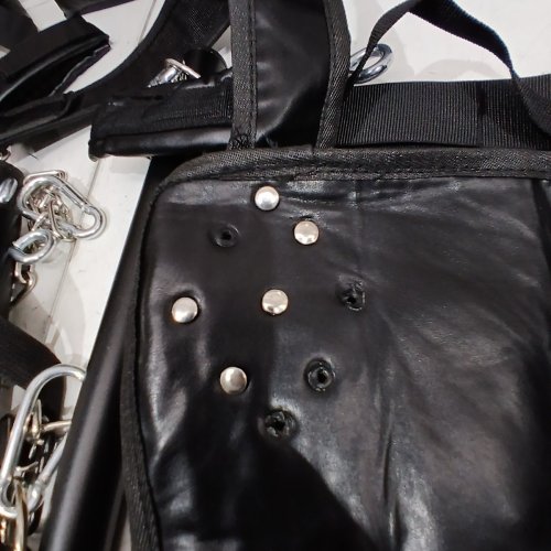 INDOOR CEILING MOUNTED SEX SWING - 500LB CAP - BLACK image 4