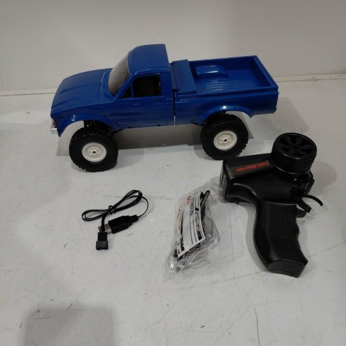 RTR RACING CAR ALL TERRAIN REMOTE CONTROL OFF ROAD TRUCK - 1:10 - BLUE (MODEL: RTR OFF ROAD RACING SERIES) image 2