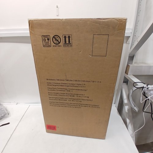ITOUCHLESS 18 GALLON WINGS-OPEN MOTION SENSOR TRASH CAN - STAINLESS STEEL (MODEL: WS18RSL) image 5