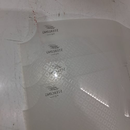 4PK STERLING SHELF LINERS FOR WIRE SHELVING - 18"X48" - FROSTED image 3
