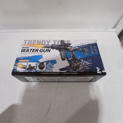 HIGH SPEED ELECTRIC WATER SQUIRT GUN - 25 TO 35FT RANGE- BLUE (CY137) image 2
