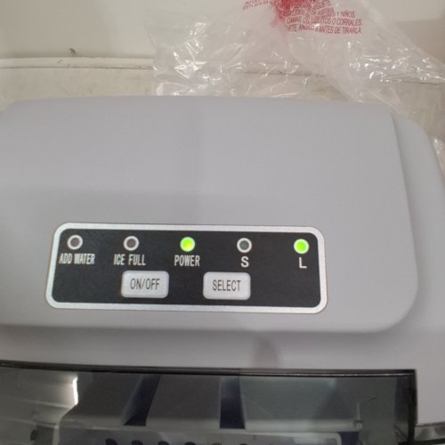 FRIGIDAIRE COMPACT COUNTERTOP ELECTRIC ICE MAKER - MAKES 26LBS OF ICE/DAY - SILVER (MODEL: EFIC189-B-SILVER) image 2