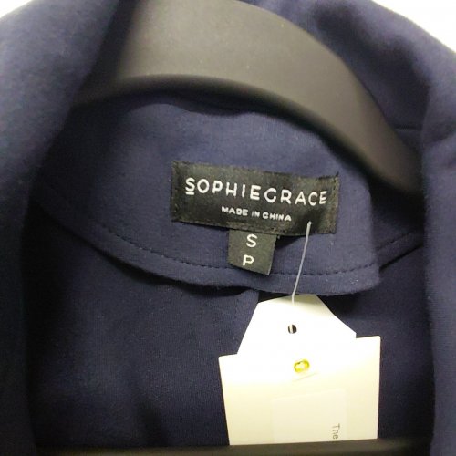 SOPHIE GRACE THE SLOANE BLAZER - SMALL - NAVY image 3