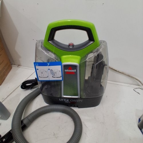 BISSELL LITTLE GREEN PORTABLE DEEP CLEANING VACUUM - 37OZ TANK MAX - GREEN/GREY (MODEL : 2513B) image 3