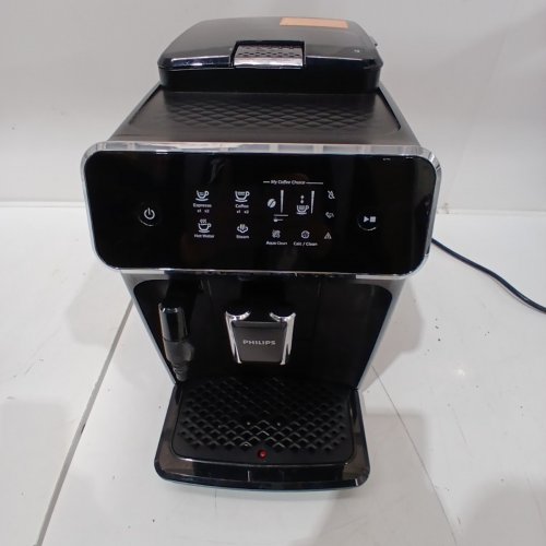 PHILIPS SERIES 2200 FULLY AUTOMATIC ESPRESSO/COFFEE MACHINE WITH BUILT-IN MILK FROTHER & GRINDER - BLACK (MODEL: EP2220/14) image 3