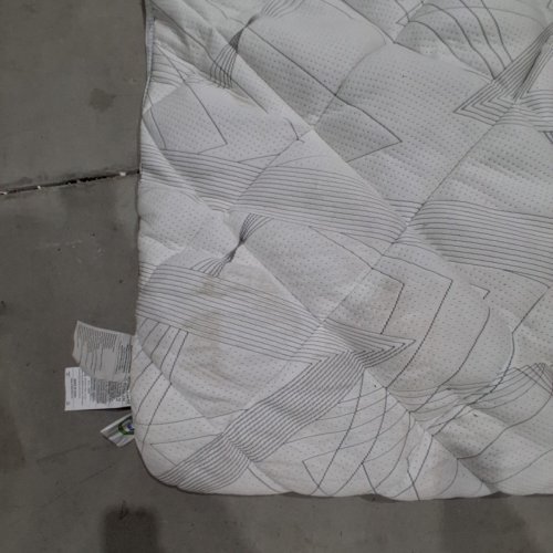 BEDLORE DUAL LAYER MEMORY FOAM PADDED MATTRESS TOPPER - 3" - QUEEN - WHITE image 4